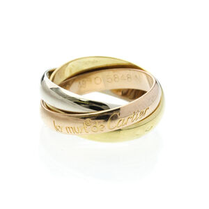 CARTIER 18k Gold Trinity Ring